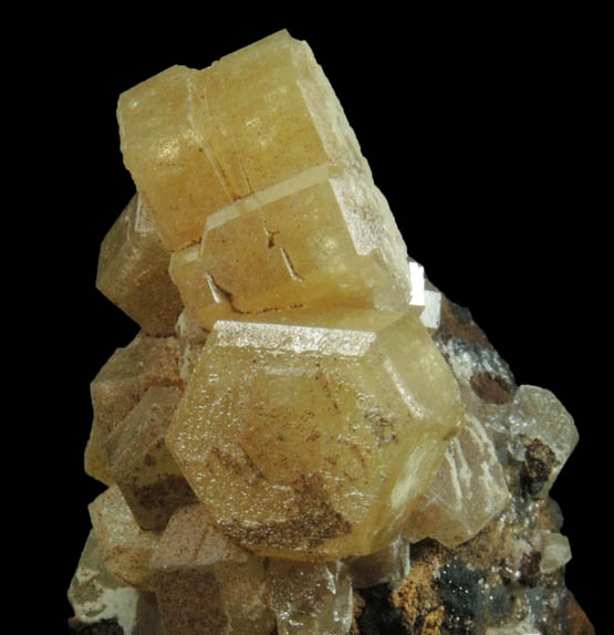 Mimetite with Coronadite from Mount Bonnie Mine, Northern Territory, Australia