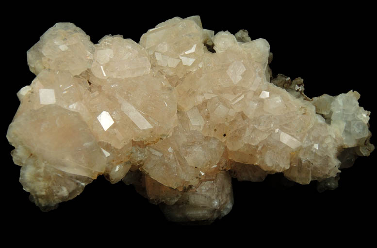 Apophyllite (pink) from Millington Quarry, Bernards Township, Somerset County, New Jersey