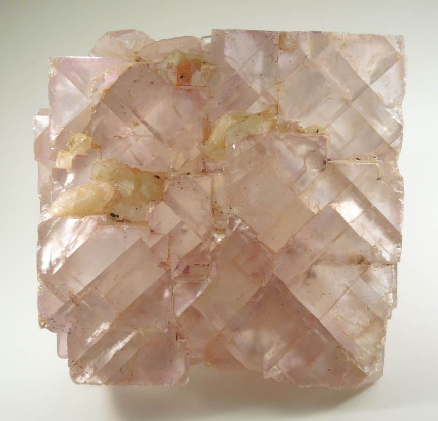 Fluorite with minor Calcite and Sphalerite from Cave-in-Rock District, Hardin County, Illinois