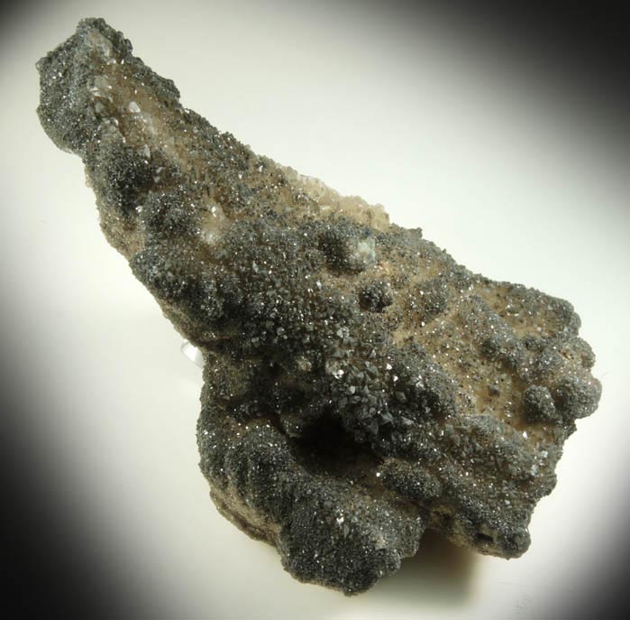 Colemanite with Todorokite inclusions from Corkscrew Mine, Furnace Creek District, Inyo County, California