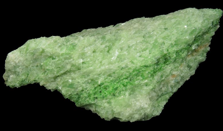Tremolite var. Chrome Tremolite from Gouverneur Talc Corp. Mine, Balmat, St. Lawrence County, New York