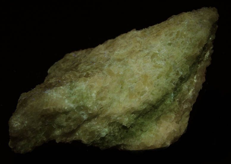 Tremolite var. Chrome Tremolite from Gouverneur Talc Corp. Mine, Balmat, St. Lawrence County, New York