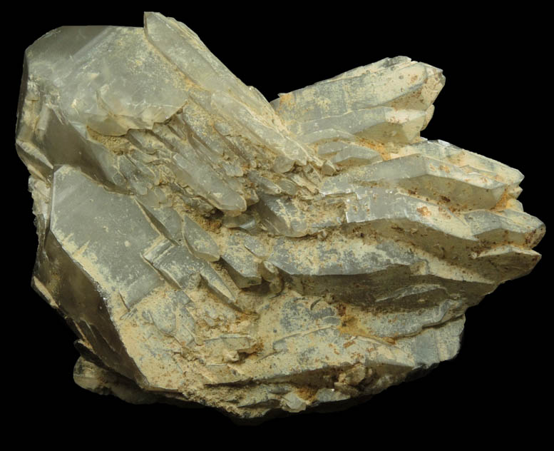 Quartz var. Smoky Quartz from North Moat Mountain, Bartlett, Carroll County, New Hampshire