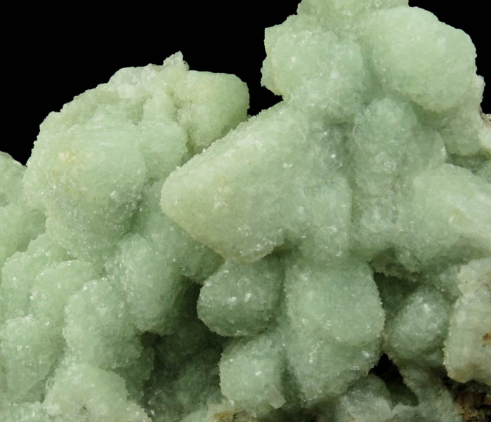 Prehnite pseudomorphs after Glauberite from Fanwood Quarry (Weldon Quarry), Watchung, Somerset County, New Jersey