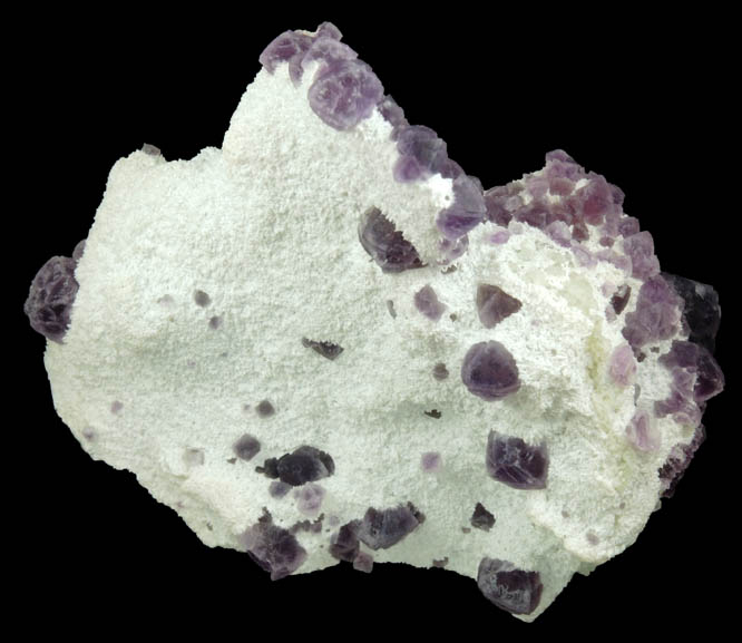 Fluorite on Quartz from Judith Lynn Claim, Pine Canyon, Grant County, New Mexico