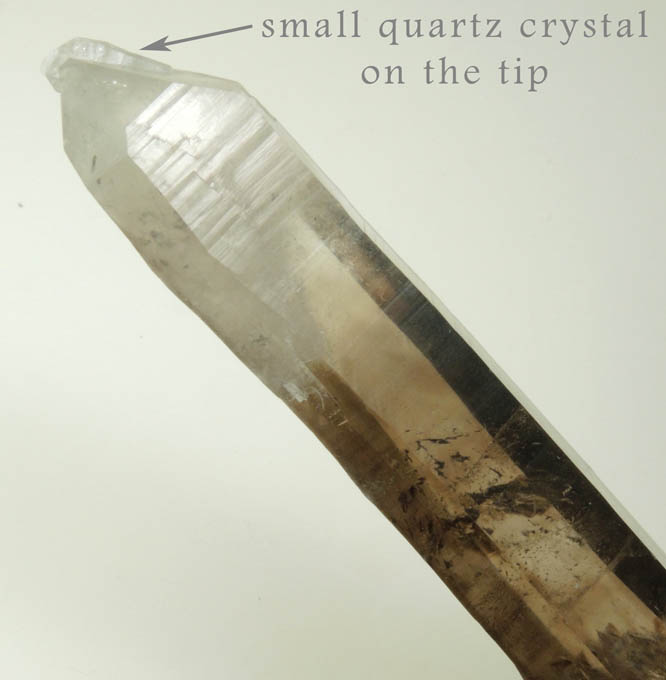 Quartz var. Smoky Quartz from Sierra Blanca, White Mountain Wilderness, Lincoln County, New Mexico