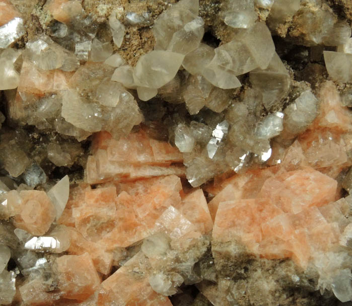 Chabazite and Heulandite from Wasson's Bluff, Parrsboro, Nova Scotia, Canada