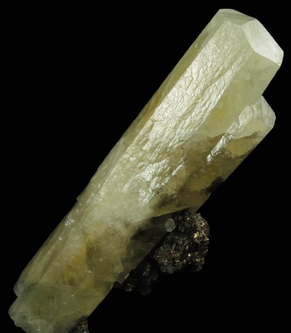 Calcite with Galena and Pyrite pseudomorphs after Anhydrite from Milliken Mine, Ellington, Viburnum Trend District, Reynolds County, Missouri