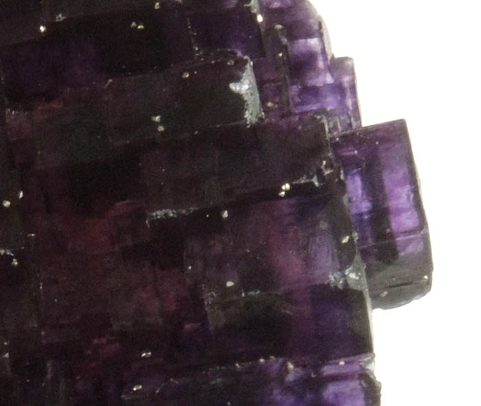 Fluorite with minor Chalcopyrite from Cave-in-Rock District, Hardin County, Illinois