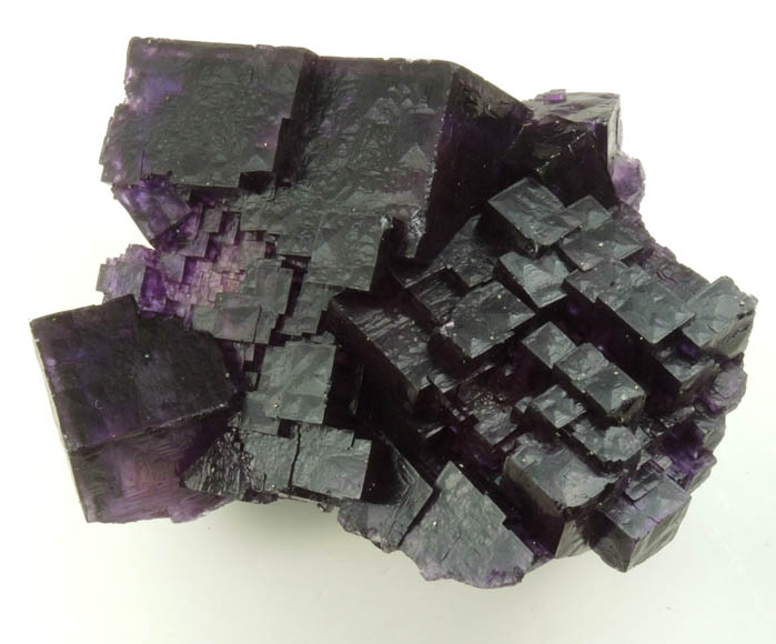 Fluorite with minor Chalcopyrite from Cave-in-Rock District, Hardin County, Illinois