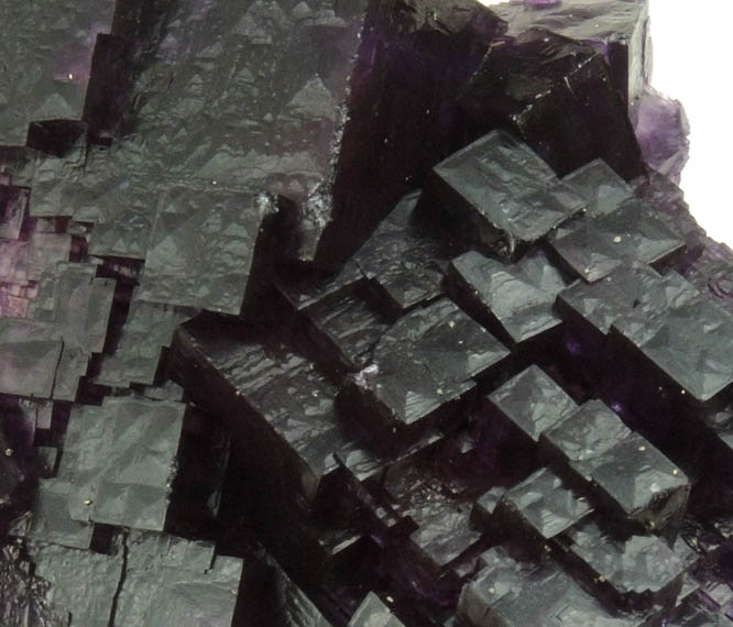 Fluorite with minor Chalcopyrite from Cave-in-Rock District, Hardin County, Illinois