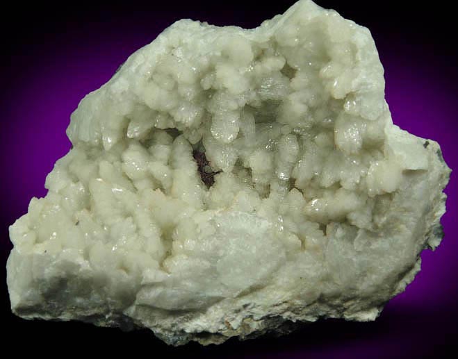 Datolite with unidentified mineral (chamosite?) from Millington Quarry, Bernards Township, Somerset County, New Jersey