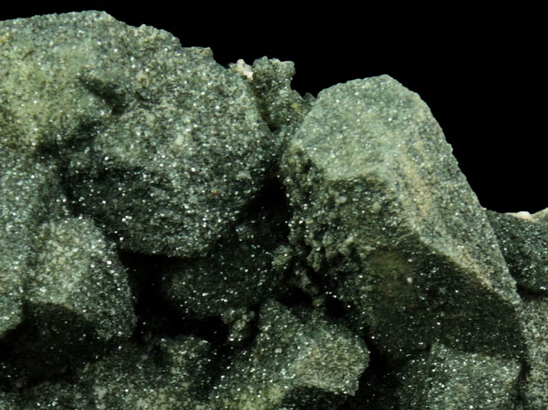 Albite (Pericline Habit) with Chlorite coating from Acushnet Quarry, Bristol County, Massachusetts