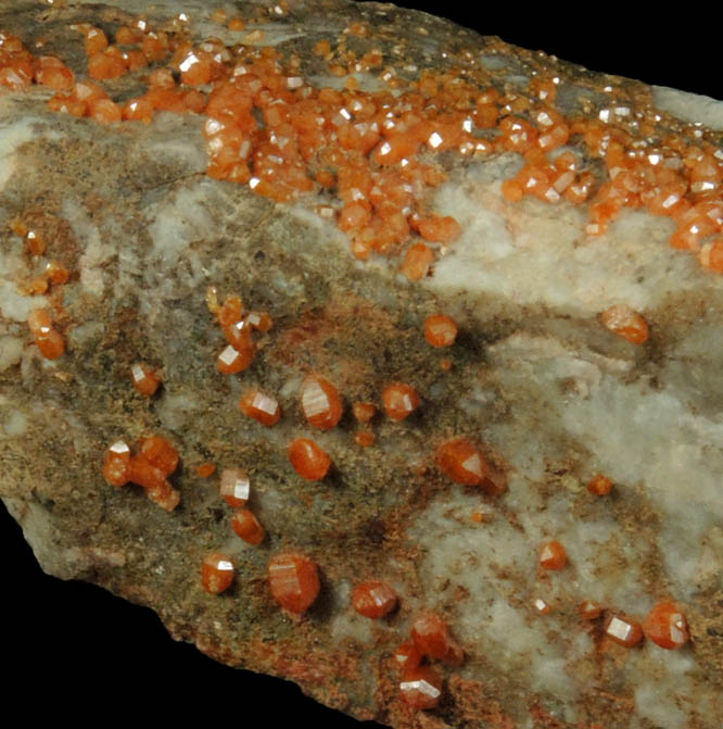 Vanadinite from J.C. Holmes Claim, Patagonia, Santa Cruz County, Arizona