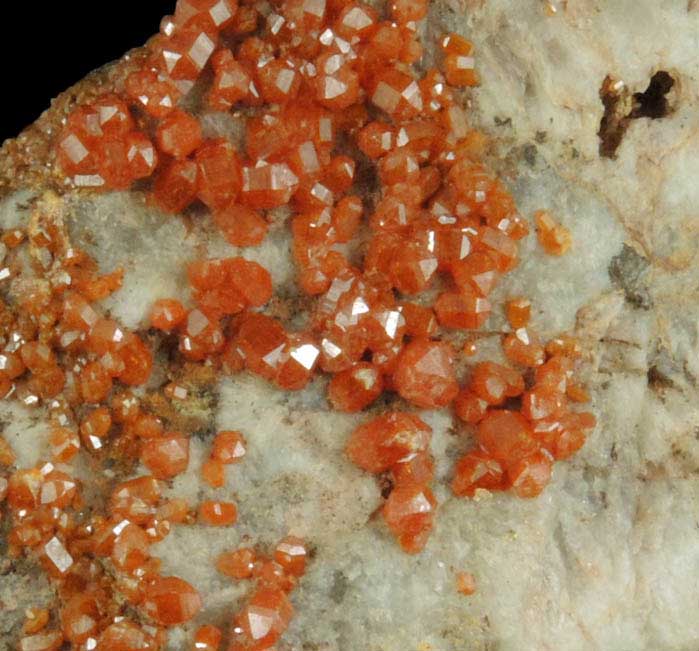 Vanadinite from J.C. Holmes Claim, Patagonia, Santa Cruz County, Arizona