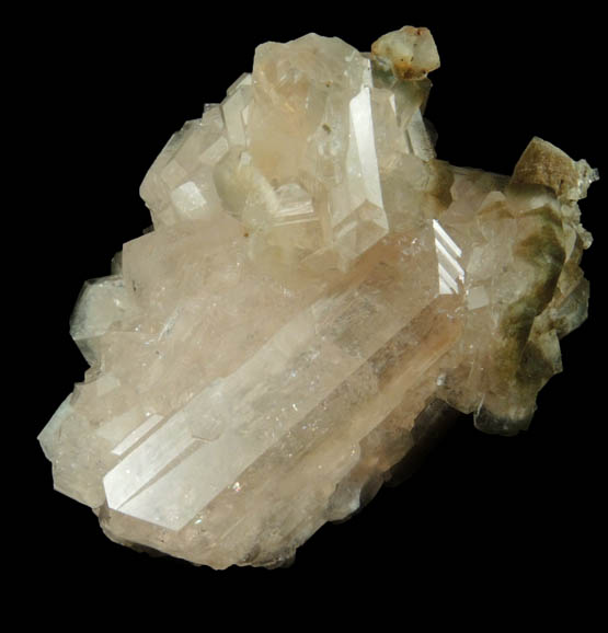 Apophyllite (pink) from Millington Quarry, Bernards Township, Somerset County, New Jersey