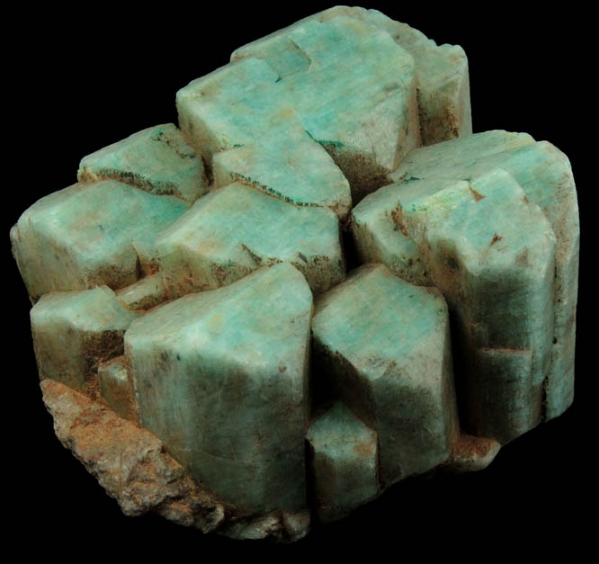 Microcline var. Amazonite from Lake George District, Park County, Colorado