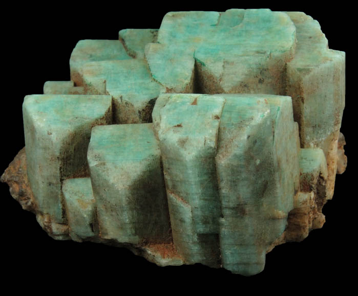 Microcline var. Amazonite from Lake George District, Park County, Colorado