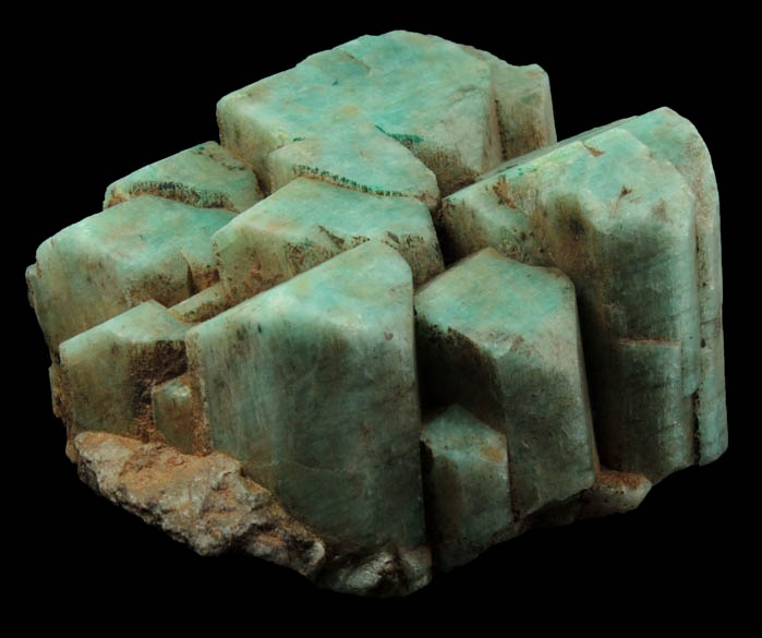 Microcline var. Amazonite from Lake George District, Park County, Colorado