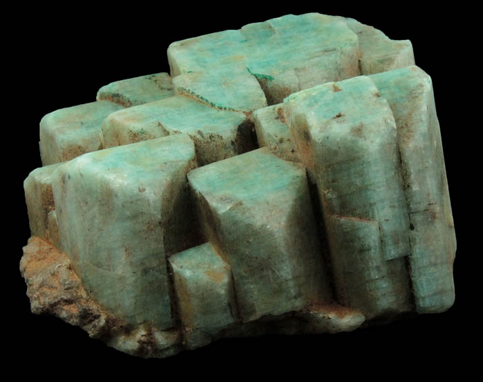 Microcline var. Amazonite from Lake George District, Park County, Colorado