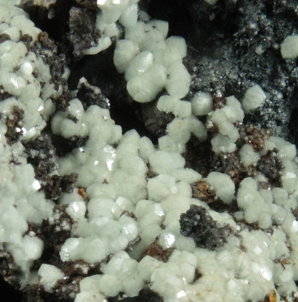 Smithsonite over Goethite-Hematite from Kelly Mine, Magdalena District, Socorro County, New Mexico