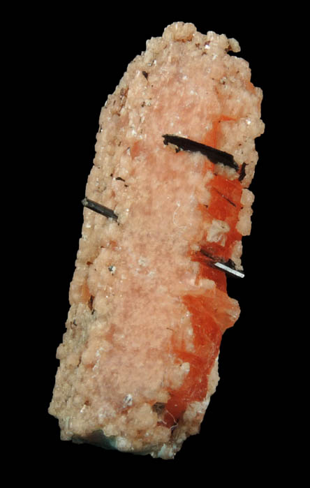 Serandite with Aegirine from Poudrette Quarry, Mont Saint-Hilaire, Qubec, Canada