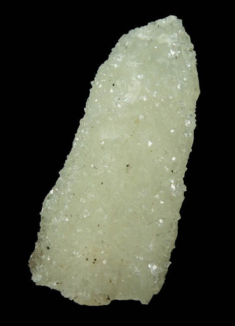 Calcite with Quartz and Goethite overgrowth from Millington Quarry, Bernards Township, Somerset County, New Jersey