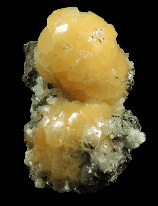 Stilbite from Millington Quarry, East Pit, Bernards Township, Somerset County, New Jersey