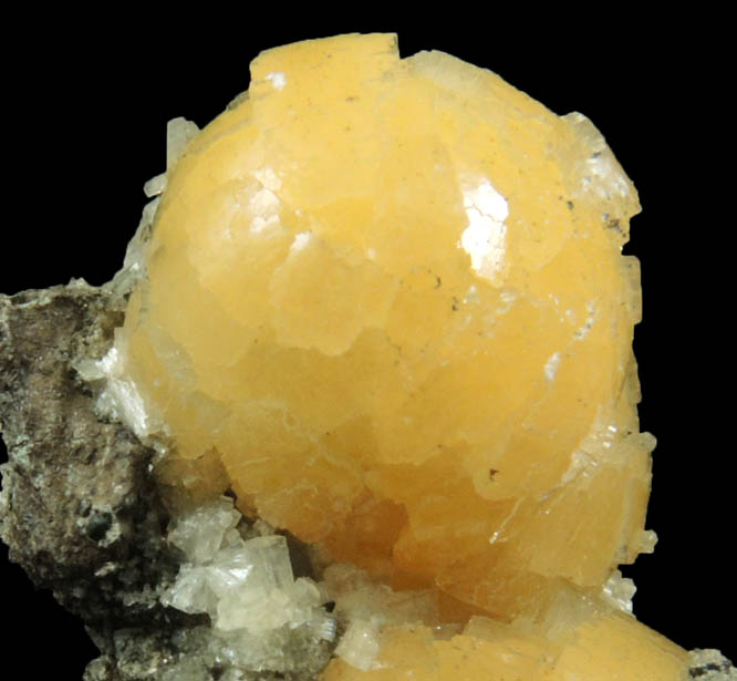 Stilbite from Millington Quarry, East Pit, Bernards Township, Somerset County, New Jersey