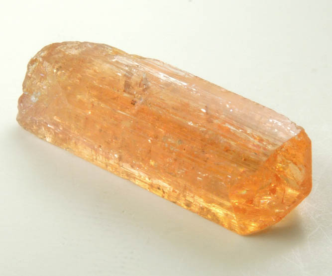 Topaz var. Imperial Topaz from Ouro Preto, Minas Gerais, Brazil