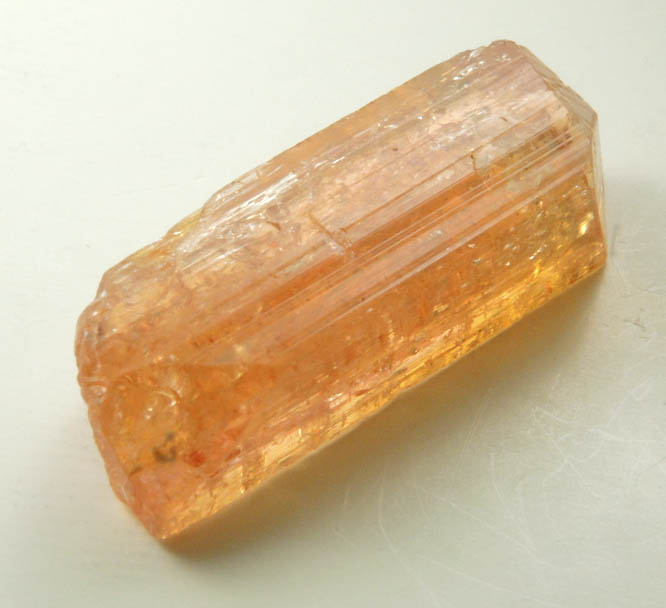 Topaz var. Imperial Topaz from Ouro Preto, Minas Gerais, Brazil