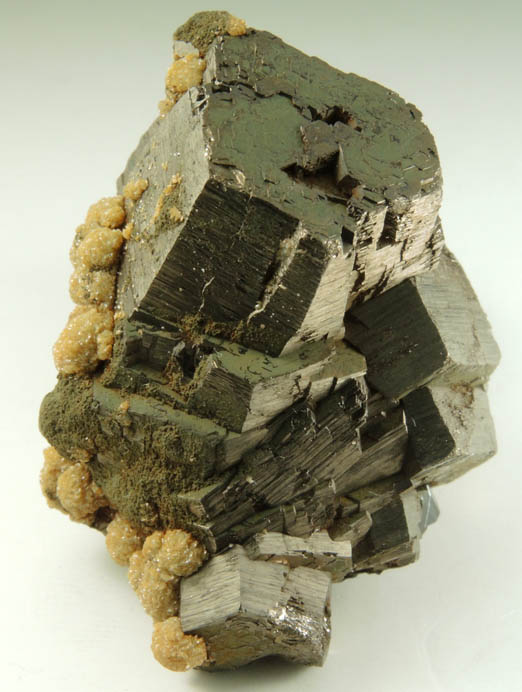 Pyrrhotite with Siderite and Calcite from Herja Mine (Kisbanya), Baia Mare, Maramures, Romania