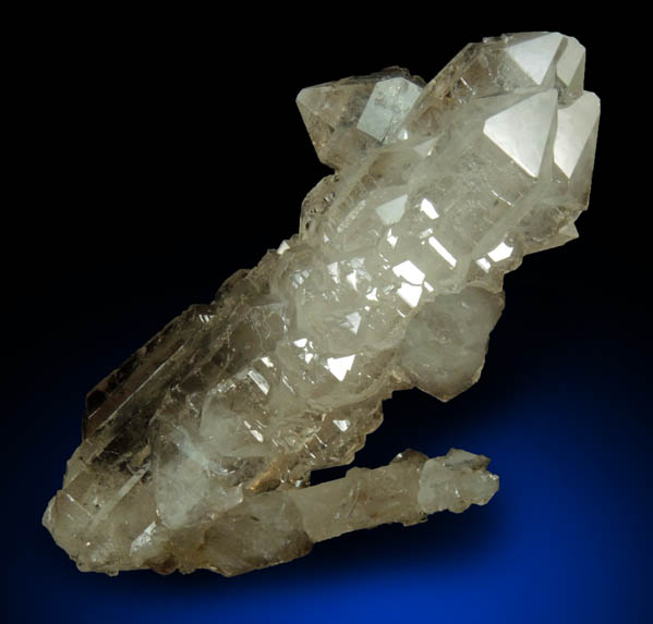 Quartz var. Smoky Quartz from Verkhnii Mine, Dalnegorsk, Primorskiy Kray, Russia