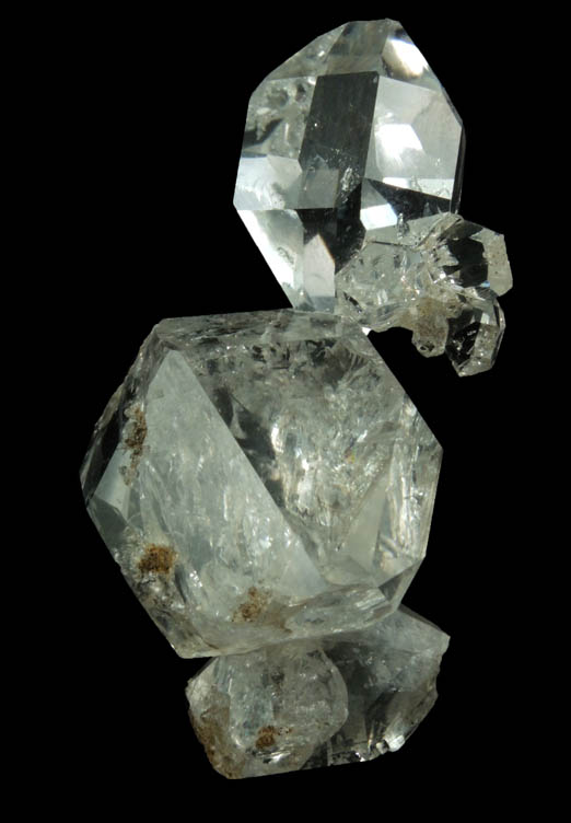 Quartz var. Herkimer Diamonds from Middleville, Herkimer County, New York