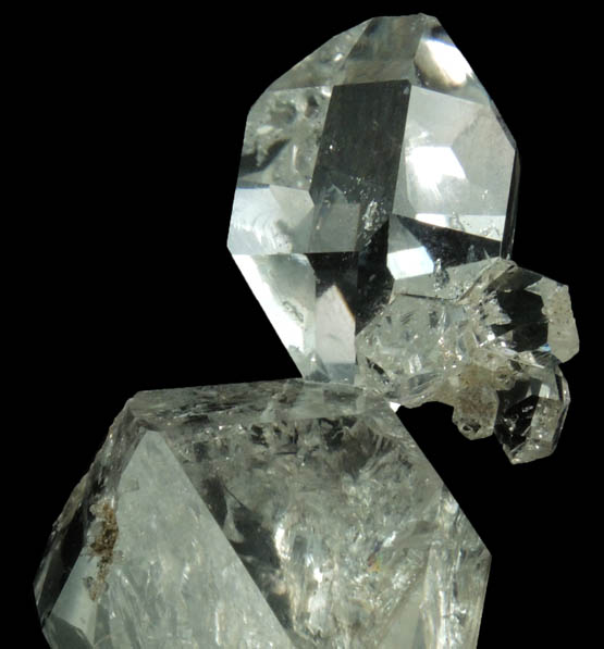 Quartz var. Herkimer Diamonds from Middleville, Herkimer County, New York