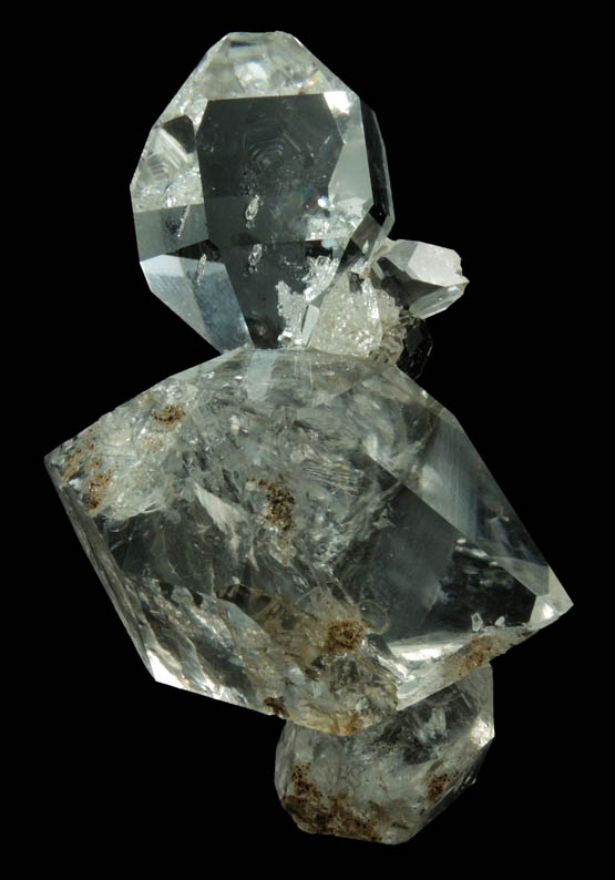 Quartz var. Herkimer Diamonds from Middleville, Herkimer County, New York