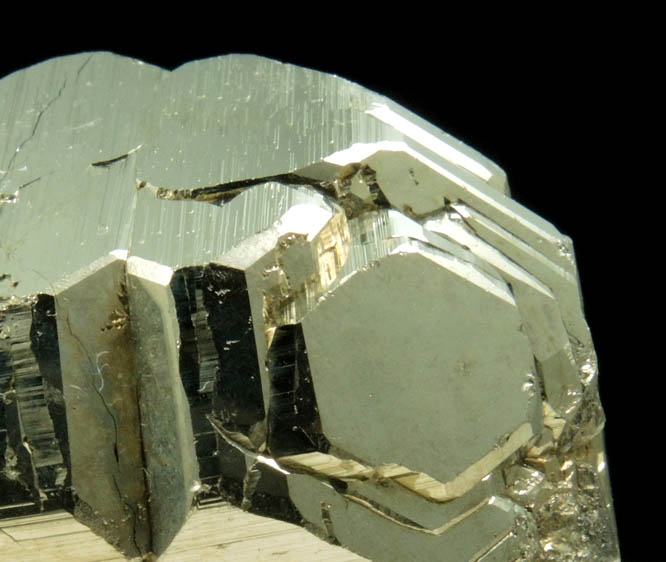 Pyrite from Huaron District, Cerro de Pasco Province, Pasco Department, Peru