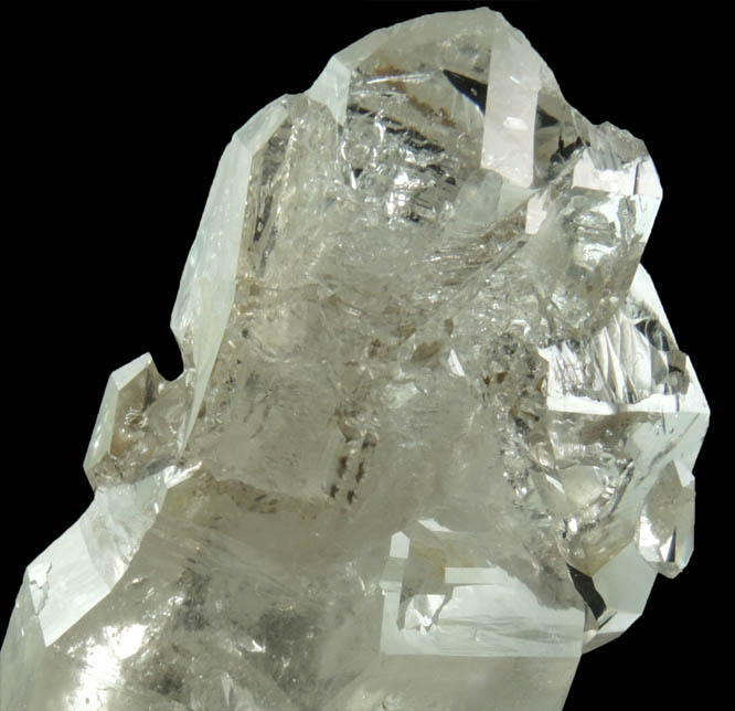 Quartz (reverse scepter formation) from Black Bear Pass, southeast of Telluride, San Miguel-San Juan Counties, Colorado