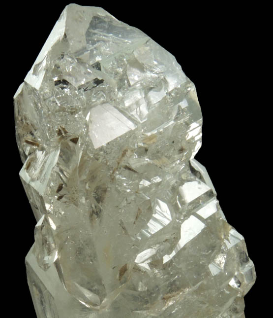 Quartz (reverse scepter formation) from Black Bear Pass, southeast of Telluride, San Miguel-San Juan Counties, Colorado