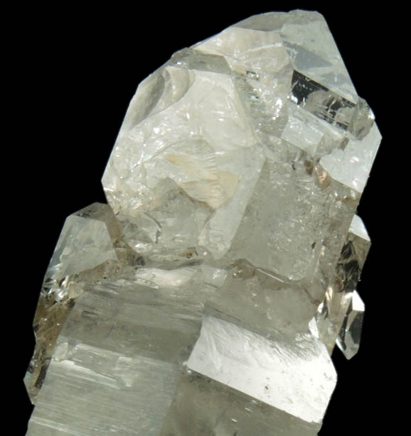 Quartz (reverse scepter formation) from Black Bear Pass, southeast of Telluride, San Miguel-San Juan Counties, Colorado