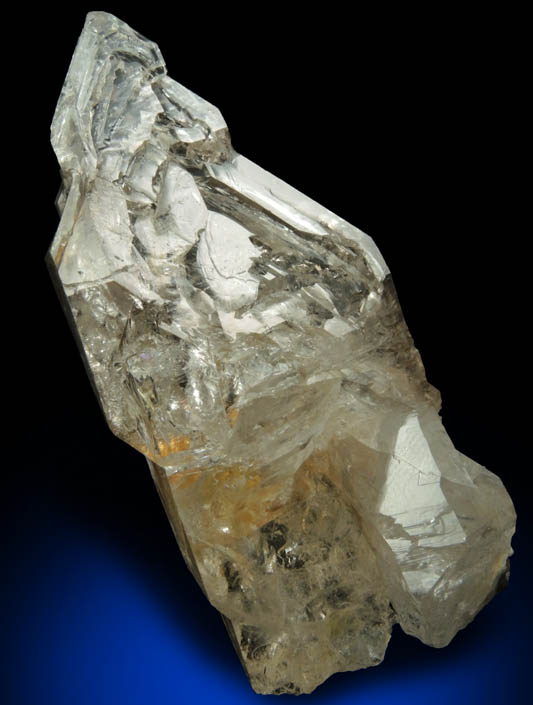 Quartz (skeletal crystals with bubble enhydro) from Black Bear Pass, southeast of Telluride, San Miguel-San Juan Counties, Colorado