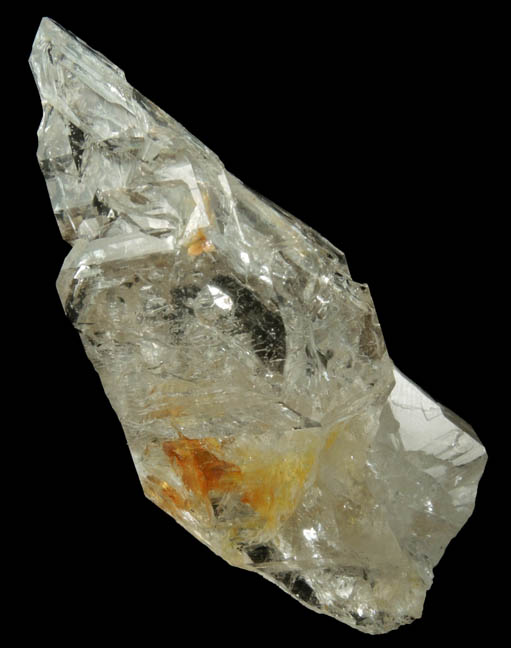 Quartz (skeletal crystals with bubble enhydro) from Black Bear Pass, southeast of Telluride, San Miguel-San Juan Counties, Colorado