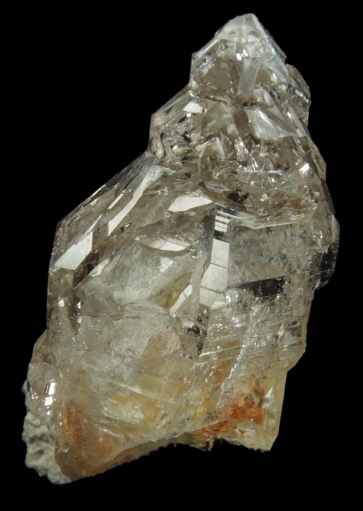 Quartz (skeletal crystals with bubble enhydro) from Black Bear Pass, southeast of Telluride, San Miguel-San Juan Counties, Colorado