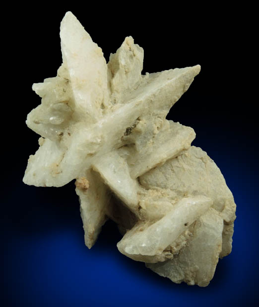 Calcite pseudomorphs after Glauberite from Camp Verde Mine, Yavapai County, Arizona