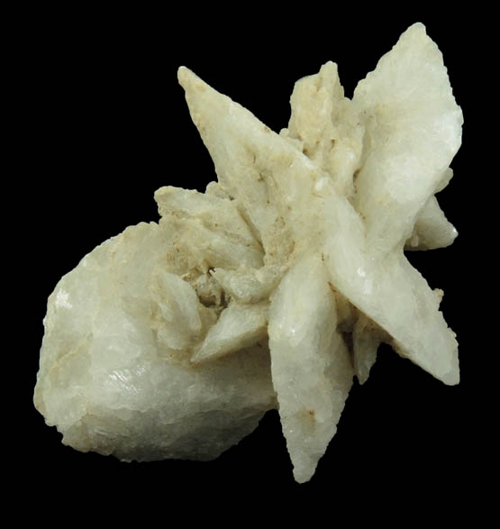 Calcite pseudomorphs after Glauberite from Camp Verde Mine, Yavapai County, Arizona