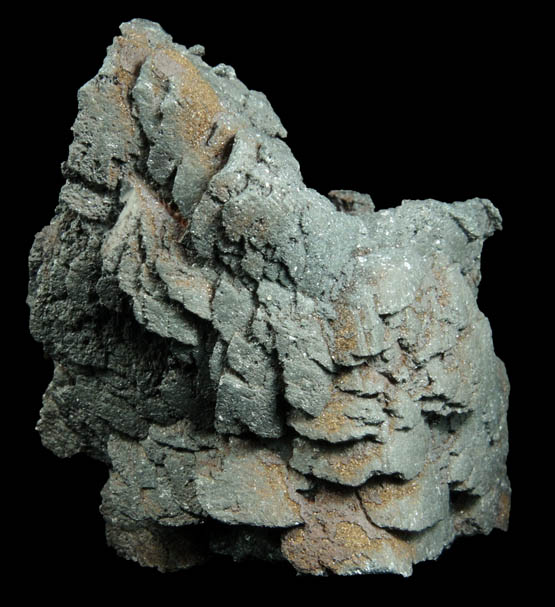 Hematite pseudomorphs after Siderite from Lake George District, Park County, Colorado