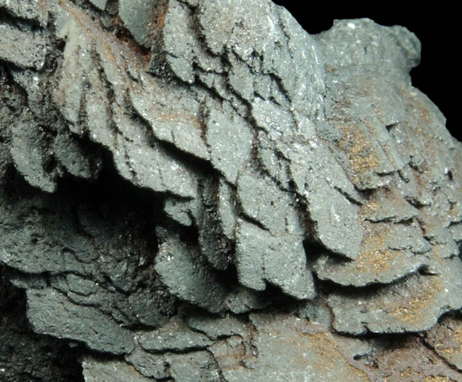 Hematite pseudomorphs after Siderite from Lake George District, Park County, Colorado