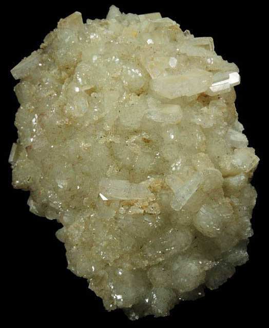 Apophyllite on Datolite from Millington Quarry, Bernards Township, Somerset County, New Jersey