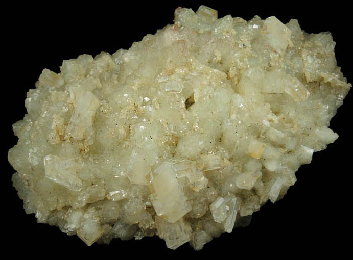 Apophyllite on Datolite from Millington Quarry, Bernards Township, Somerset County, New Jersey