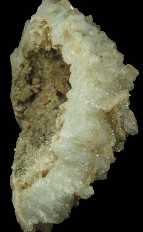 Apophyllite on Datolite from Millington Quarry, Bernards Township, Somerset County, New Jersey